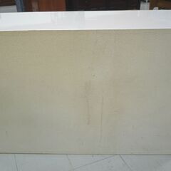 マルミツ 食器棚 幅119.5cm ホワイト 鏡面仕上げ キッチンカウンター 収納家具 キッチン収納 キャビネット 苫小牧西店の画像