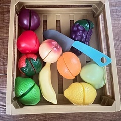 受渡決定
【美品】おままごとキッチンセット　食べ物＆食器＆お鍋一式セットの画像