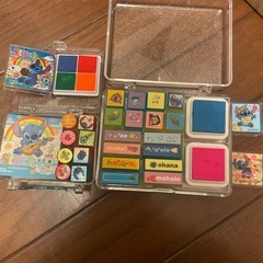 スティッチ スタンプ はんこ おもちゃ 遊びの画像