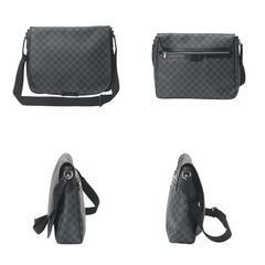 ルイヴィトン N58033 ショルダーバッグ ブラック  LOUIS VUITTON ダニエルGM ダミエグラフィットの画像