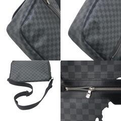 ルイヴィトン N58033 ショルダーバッグ ブラック  LOUIS VUITTON ダニエルGM ダミエグラフィットの画像