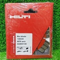 ヒルティ ＃2266138 ダイヤモンドブレード 2枚セット【船橋馬込店】【店頭取引限定】【未使用】管理番号：ITSSPHDUTSTIの画像