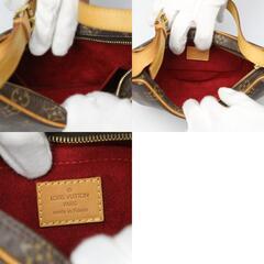ルイヴィトン M51510 ハンドバッグ ブラウン  LOUIS VUITTON ポシェットクロワッサン モノグラムの画像