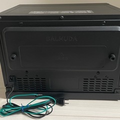 BALMUDA　バルミューダ　オーブンレンジK04A-BK 2019年製の画像