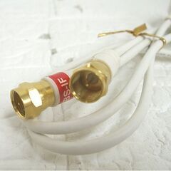 DXアンテナ 分波器 BK-AS82F05WH 4K8K対応TV用 /ケーブル付 /F0.5m 札幌市 白石店の画像