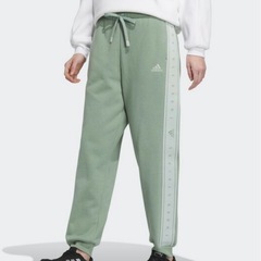 新品　adidas ワーディング ルーズフィット フリース フルジップパーカー フルレングスパンツ 上下セット
の画像