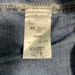 子供用　デニムシャツ2枚セットの画像