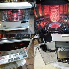 コロナ FFストーブ UHB-TP1030 ツインヒーター 2017年製 ツインバーナー 燃焼確認済み 温水暖房未確認 現状品 新道東店の画像