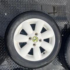 ラパン タイヤホイール4本セット⭐️ブリジストン155/65R14の画像