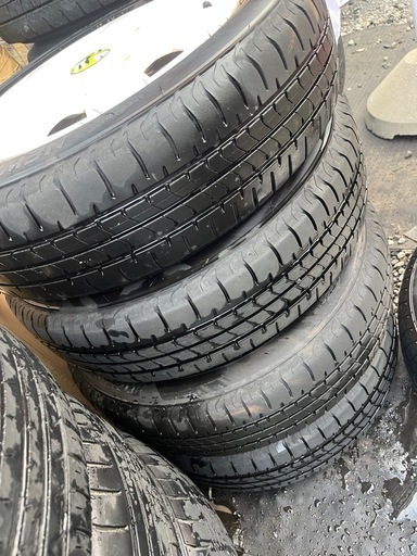 ラパン タイヤホイール4本セット⭐️ブリジストン155/65R14