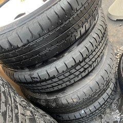 ラパン タイヤホイール4本セット⭐️ブリジストン155/65R14の画像