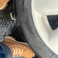 ラパン タイヤホイール4本セット⭐️ブリジストン155/65R14の画像