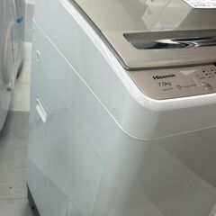 ★リユースのサカイ千葉中央店★ Hisense 洗濯機 7.5kg 18年製 動作確認／クリーニング済み TC5340の画像