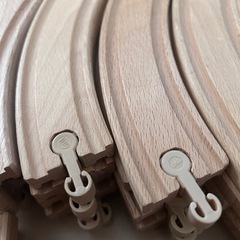 木製レールセット　電車　汽車の画像