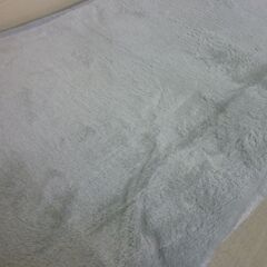 G1※取引中/売約済***********　未使用/新品　ラグ 2畳 185×185cm お部屋に馴染む「くすみ」カラー 洗える ホットカーペット対応 ラグマット カーペット シーグリーンの画像