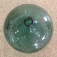 レトロ／アンティーク 泡ガラス／デミジョンボトル G-2467の画像