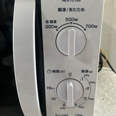J600⭐️ユアサプライムズ　電子レンジ　2019年製の画像