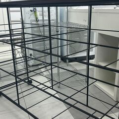 ★リユースのサカイ千葉中央店★  収納ラック  H81×D37×W118 クリーニング済み TC5343の画像