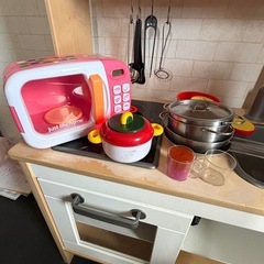 IKEA おままごと　キッチン　せっとセットの画像