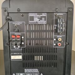 【ジャンク品】ラジオ予約録音可　KENWOOD ミニコンポ MS-F7の画像
