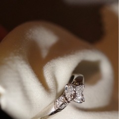 ルイヴィトン 指輪0.35ct LV ダイヤモンド ソリテール スターの画像