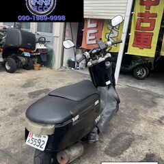 ナンバー＆自賠責保険加入済みで即乗り可能です!!買い取り、下取り大歓迎!!愛知県公安委員会登録業者(オートバイ商)☆GARAGE-ECO千音寺☆軽整備＆点検済み、ジャンク☆ヤマハ　VOX SA31J黒　5-624名古屋市中川区より!!の画像