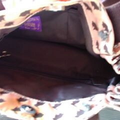 ウサギ柄バッグの画像