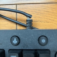 ジャンク品キーボードの画像