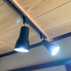 【決まりました】LED照明 ダクトレール専用 4つ 角度調整の画像