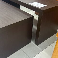 ★リユースのサカイ千葉中央店★  ローテーブルセット ブラウン H42×D40×W90 クリーニング済み TC5348の画像