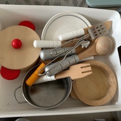 おままごとセット、キッチン、木製
の画像