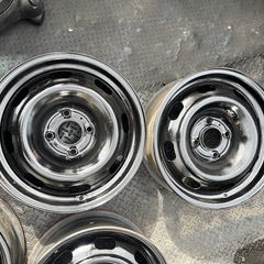 プジョー/シトロエン 鉄ホイールセットの画像