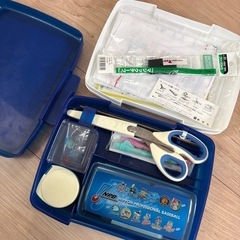 レトロ野球球団の裁縫セット　の画像