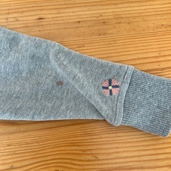 刺繍フルジップパーカー　90の画像