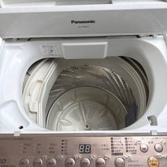 Panasonic　洗濯機　２０１7年式の画像
