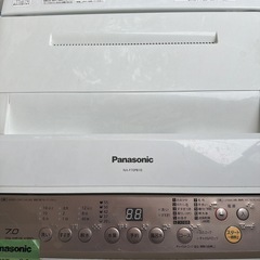 Panasonic　洗濯機　２０１7年式の画像