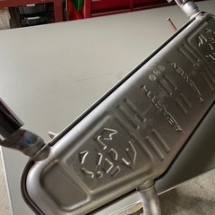 アバルト　純正マフラー　キレイ目の画像