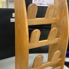 ★リユースのサカイ千葉中央店★  スリッパラック ブラウン H54×D15×W27 クリーニング済み TC5352の画像