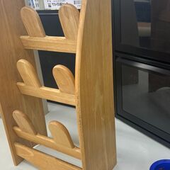 ★リユースのサカイ千葉中央店★  スリッパラック ブラウン H54×D15×W27 クリーニング済み TC5352の画像