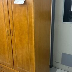 ★リユースのサカイ千葉中央店★  ワードローブ ブラウン H180×D57×W90 クリーニング済み TC5353の画像