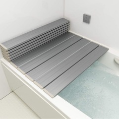 超美品！東プレ 折りたたみ 風呂フタ 抗菌 Ag+ メタリック 70×119cmの画像