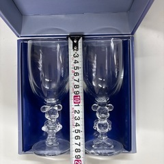ミッキー＆ミニーペアグラスの画像