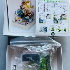 ミニチュアットルー厶 ガーデンテラス&フェリシモミニ
チュアキット&ミニゼブランの画像