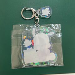 未使用【サンリオ】【ポチャッコ】アクリルキーホルダーホログラム	"サンリオキャラクターズ　キラキラアクリルキーホルダーの画像