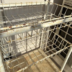 ワゴン キッチンワゴン  スチールワゴン の画像