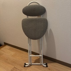 折りたたみ椅子　パイプ椅子　収納椅子　簡易イス　スツール　コンパクトの画像