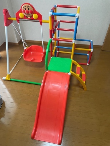 アンパンマン うちの子天才 ブランコパークDX ジャングルジム