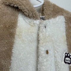 ベビー　くまカバーオール 70サイズの画像