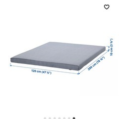 ほぼ新品のIKEAマットレスの画像