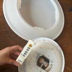 決まりました🙇‍♀️4💡【閉館ホテル特売】LEDシーリングライト（リモコン付き／直径44cm）✨LED一体型タイプ！2つありますの画像